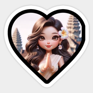 Khmer Beauty Sticker